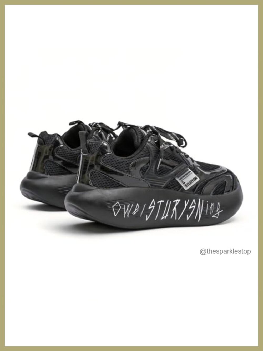 Unisex Chunky Platform Sneakers 2.3 Inch Height Incre Fashion Dad Shoes